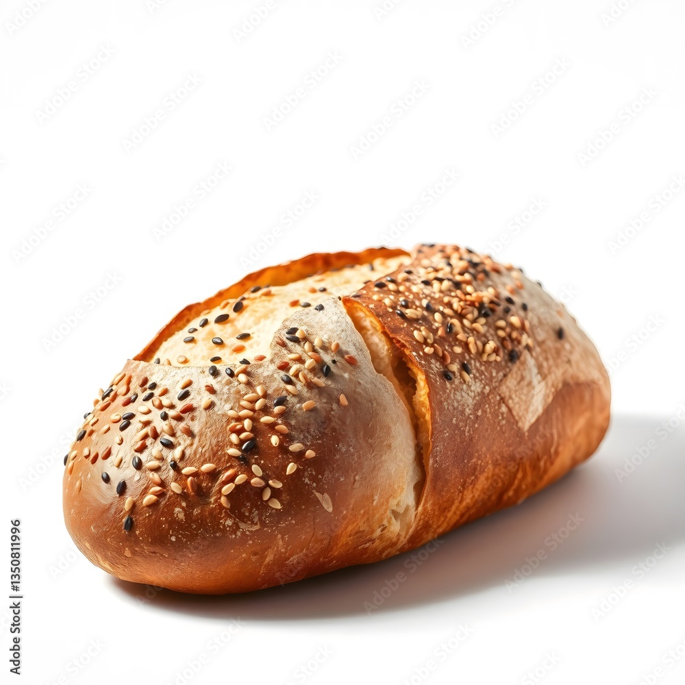 Freshly Baked Artisanal Loaf of Bread Freshly Baked Artisanal Loaf of Bread