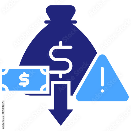 Financial Crisis Icon