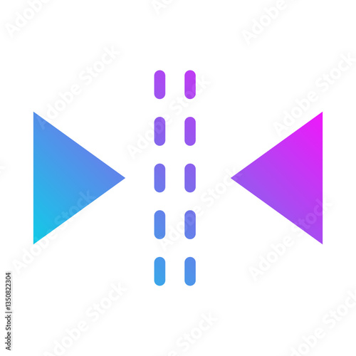 Resize tools creativity Flat Gradient Icon