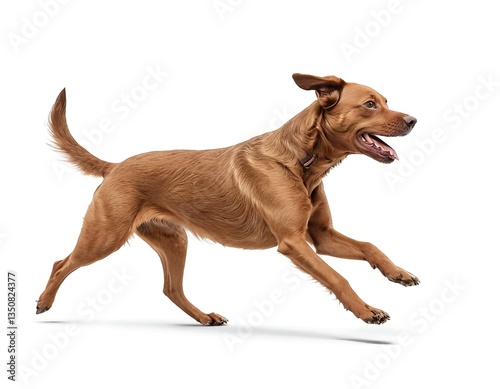 Red Fox Labrador Retriever Running