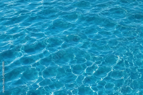 水の表面の波立ちの、アブストラクト、テクスチャ、リアル、海
