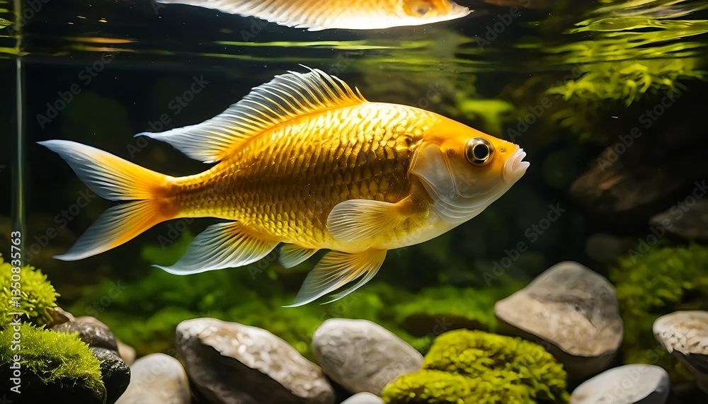 Fototapeta premium Goldfish in Aquarium