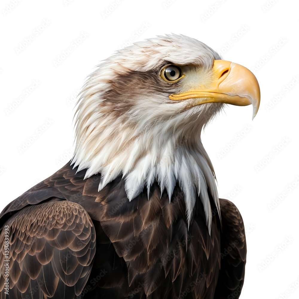 Obraz premium Majestic Bald Eagle Portrait