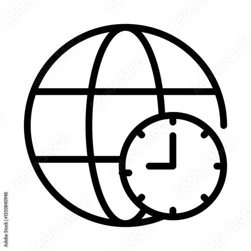 Time Zone Icon