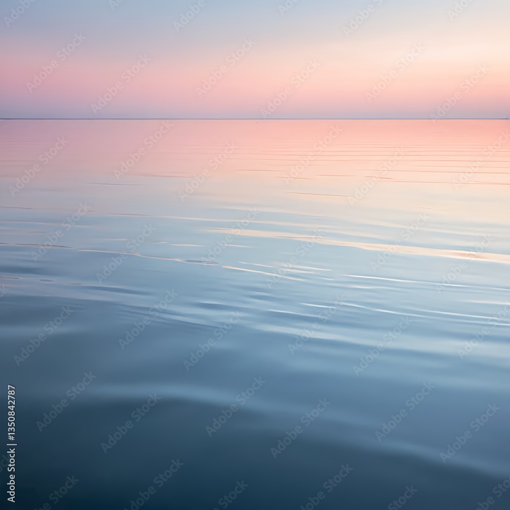 Calm Water at Sunset Calm Water at Sunset