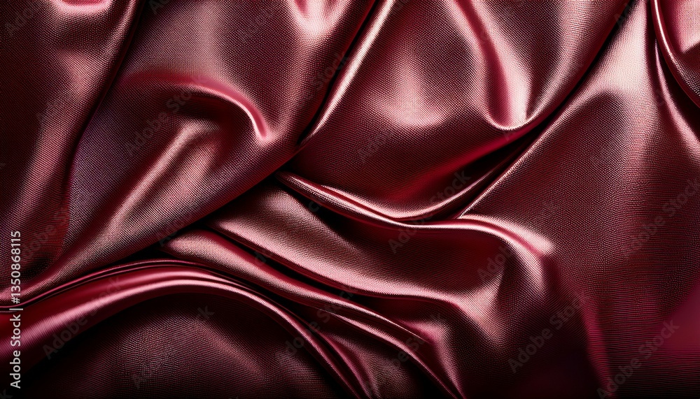 Fototapeta premium hues of brown burgundy colour reflective steel texture
