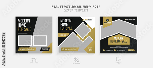 Home for sale real estate social media post