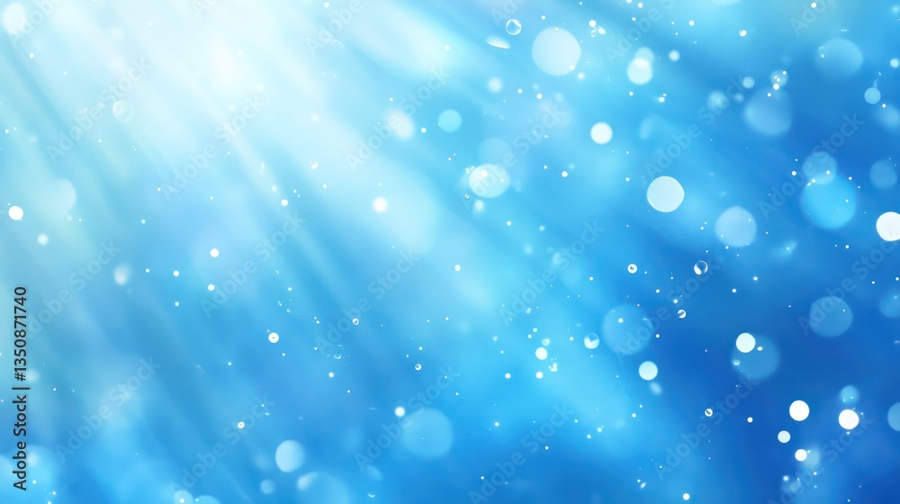 Blue light rays, bokeh, background, abstract design, website Blue light rays, bokeh, background, abstract design, website