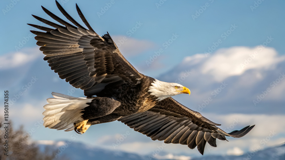 Obraz premium american bald eagle