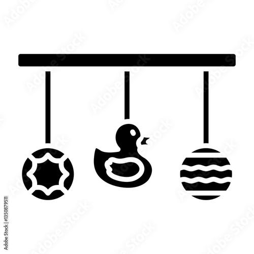 Baby crib Icon