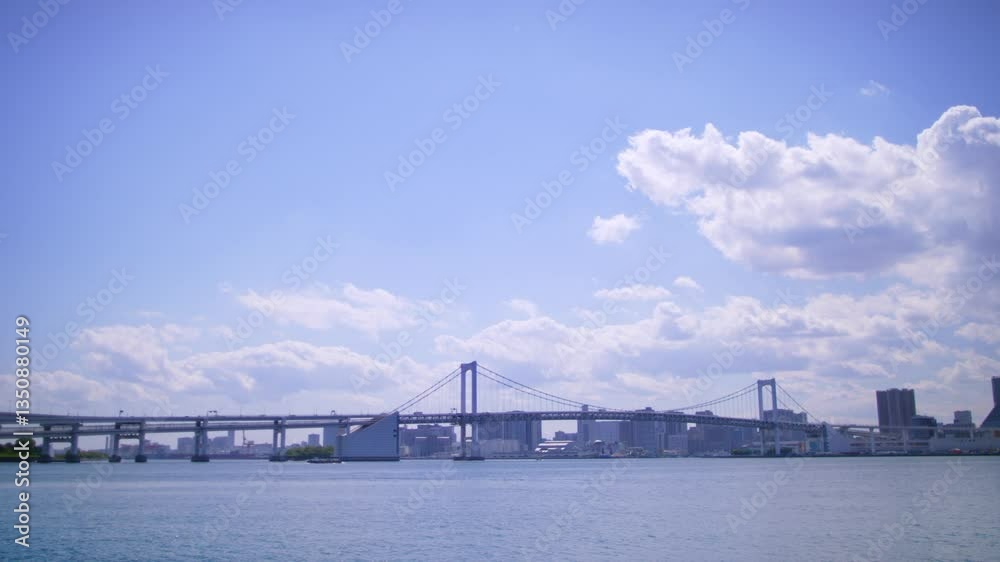 Blue sky,Clouds,Sea,City,Bayside,Bridge,Wharf,Sunshine Blue sky,Clouds,Sea,City,Bayside,Bridge,Wharf,Sunshine