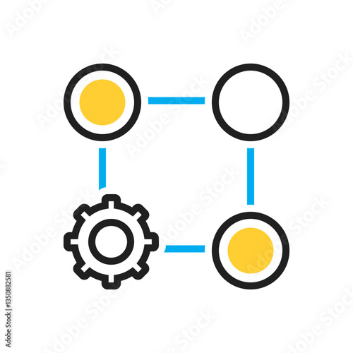 Multi color icon for unit