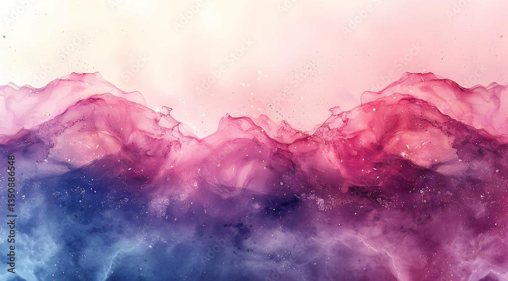 Fototapeta premium Abstract Colorful Space Background Design
