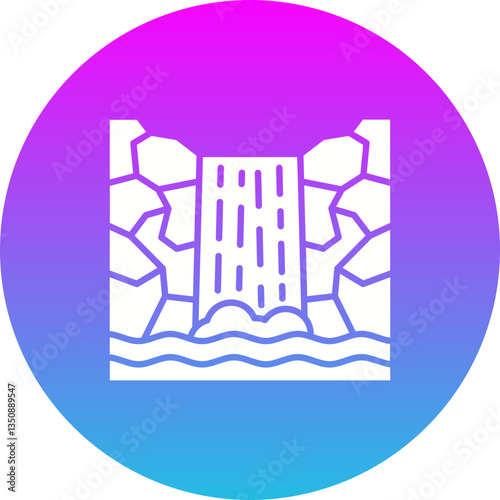 Waterfall Icon