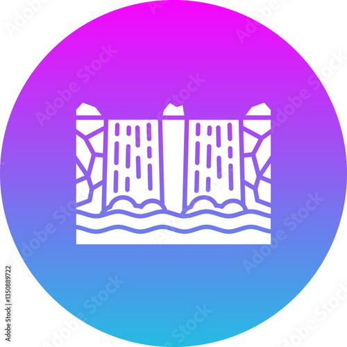 Waterfall Icon