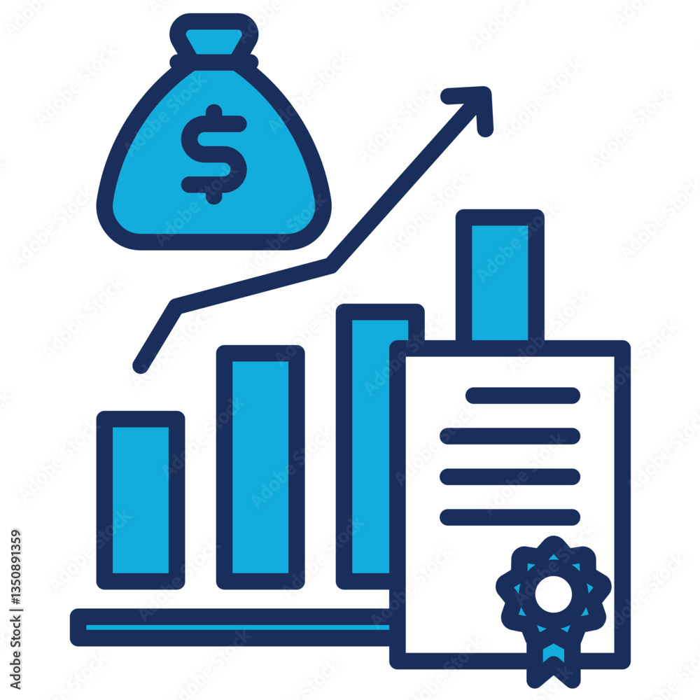 Fiscal Policy Icon Fiscal Policy Icon