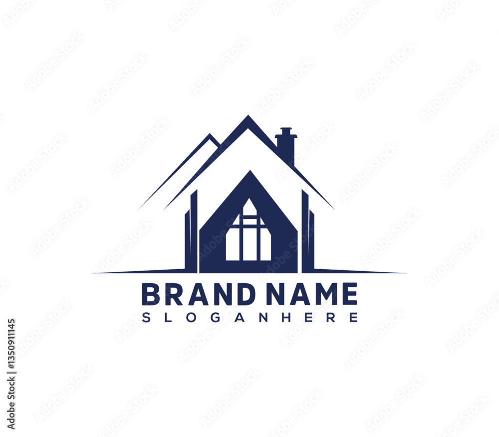 Real Estate Logo Design, icon Logo design house design Real Estate Logo Design, icon Logo design house design