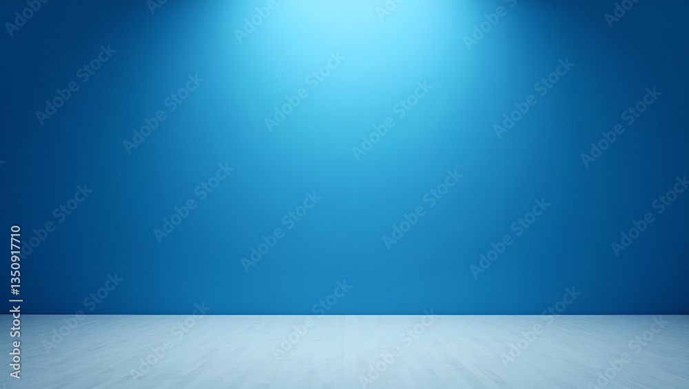 Abstract wall studio room blue background for displaying your products concept as Abstract blue background in studio room for displaying products suitable for various product showcases in Photo Stock Abstract wall studio room blue background for displaying your products concept as Abstract blue background in studio room for displaying products suitable for various product showcases in Photo Stock