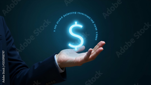 Showcasing Holographic Investment Mutual Funds in Minimalist Design