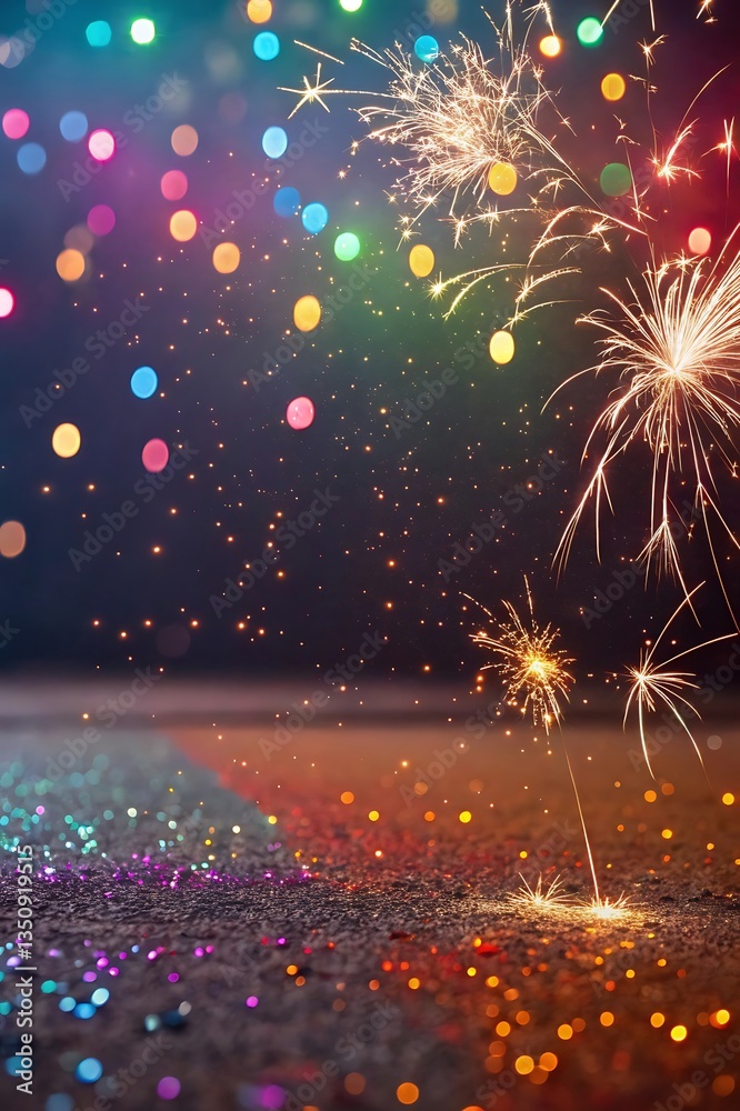 Obraz premium Abstract celebration background