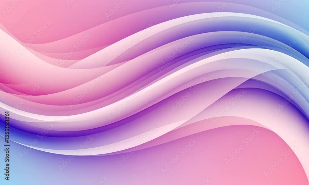 Smooth Flowing Purple Gradient Waves Background Smooth Flowing Purple Gradient Waves Background