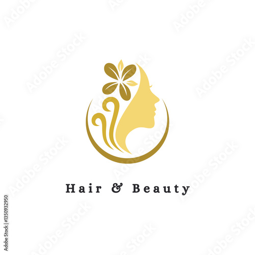 Stylish Hair Salon Logo Design: Elegant and Modern Branding for Hair Salons, Offering Professional Services with a Touch of Beauty and Sophistication for All Hair Types