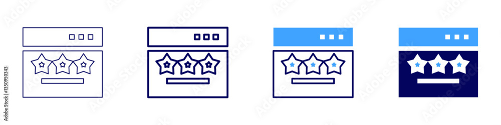 Feedback logistics icon in 4 different styles. Thin Line, Line, Bold Line, Duotone. Duotone style. Editable stroke Feedback logistics icon in 4 different styles. Thin Line, Line, Bold Line, Duotone. Duotone style. Editable stroke