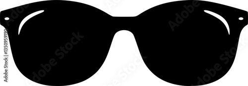 Simple vector icon sunglasses

