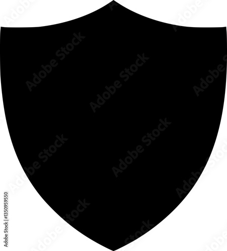 Simple vector icon shield
