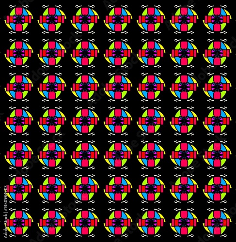 abstract seamless pattern