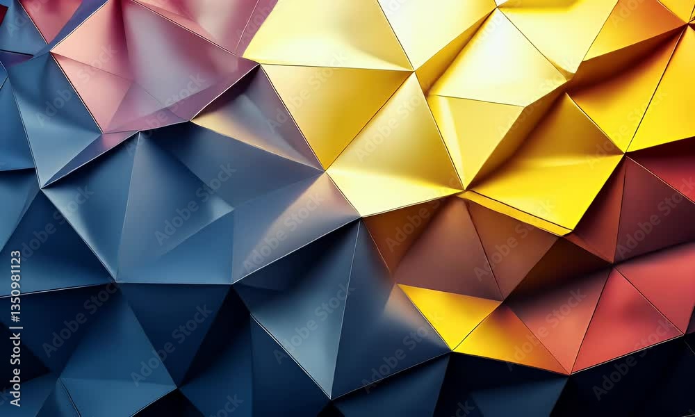 Abstract geometric design with vibrant colors Abstract geometric design with vibrant colors