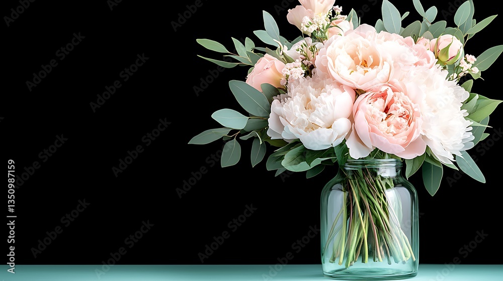 Obraz premium Spring action blooming flower arrangement nature-inspired flora elegant viewpoint