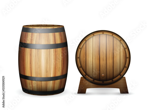 Wooden barrels