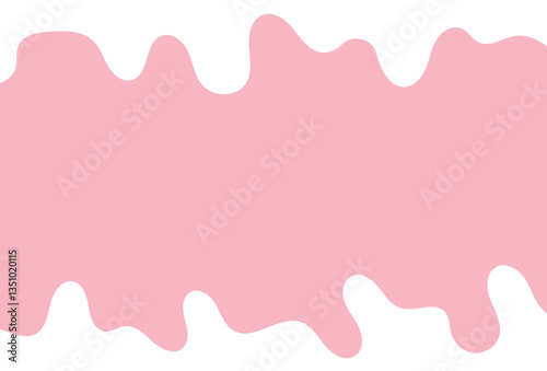milk splatters background of Modern poster, dynamic splashes and drops. Vector illustration in a flat style of minimalism