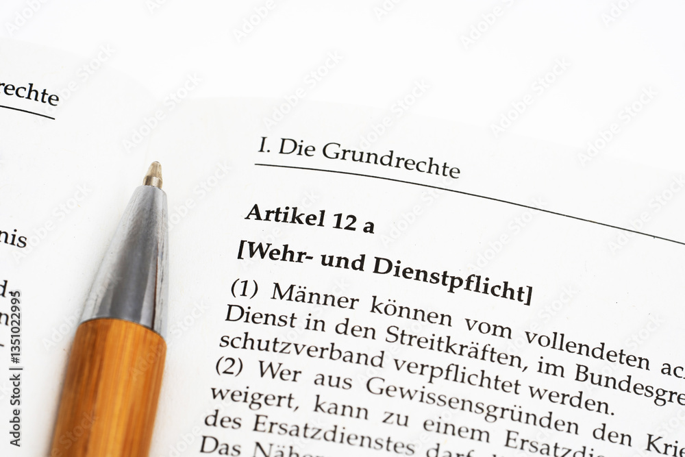 Wehrpflicht Grundgesetz