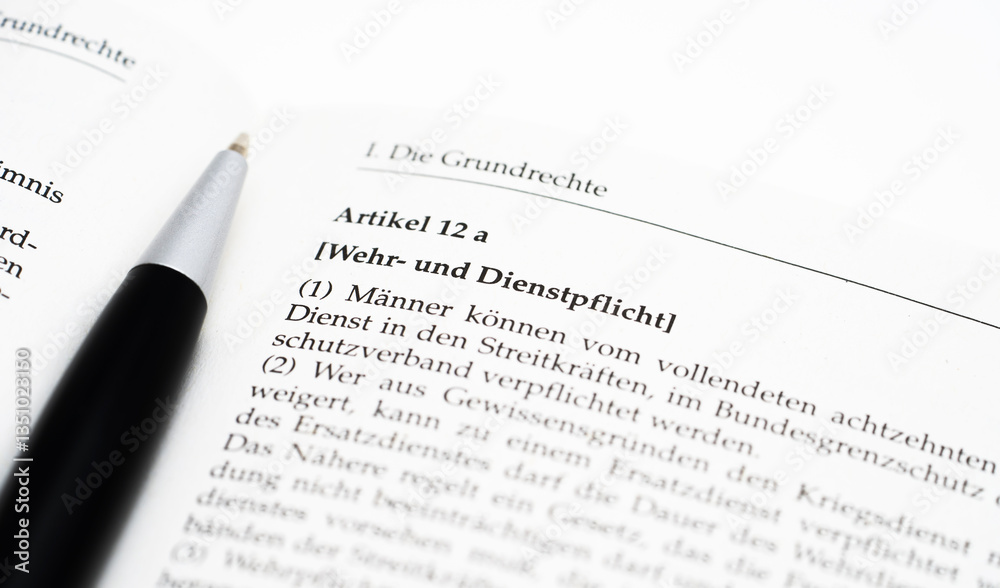 Wehrpflicht Grundgesetz