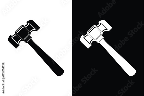 Neurological Reflex Hammer Icon. High-Quality Vector Illustration