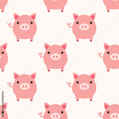 Pig pattern background