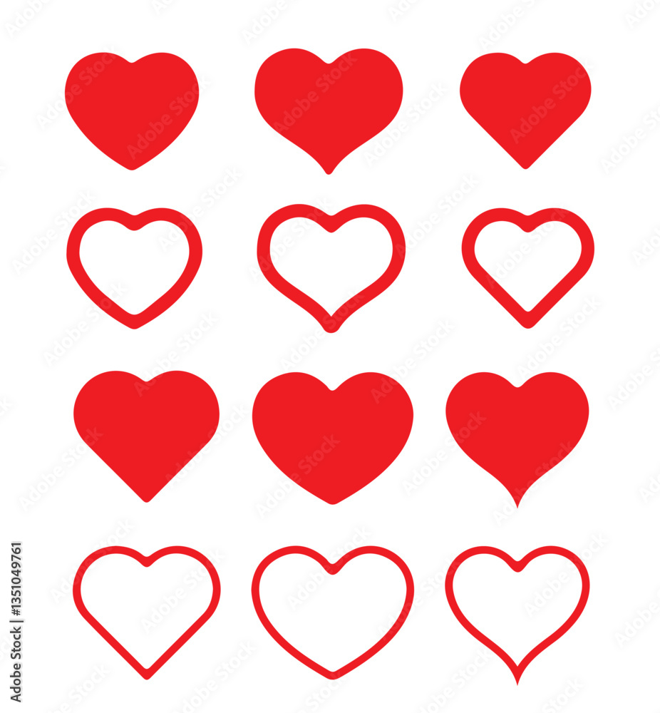 Love symbol icon set, love symbol black silhouette heart vector. black heart icons set. Heart icon. Different simple vector hearts and love. Eps 10 Love symbol icon set, love symbol black silhouette heart vector. black heart icons set. Heart icon. Different simple vector hearts and love. Eps 10
