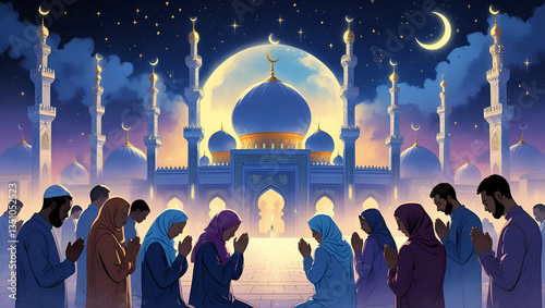 layl qadr night photo