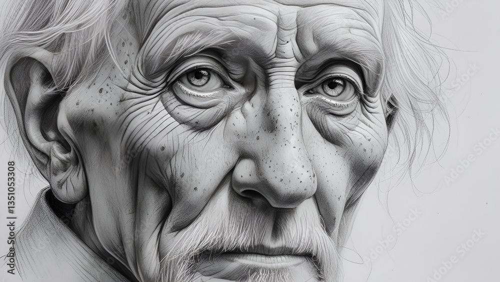 oldman sketch oldman sketch