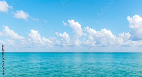 blue sky and white clouds  background wallpaper