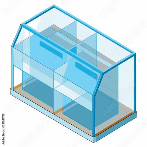 transparent acrylic organizer 