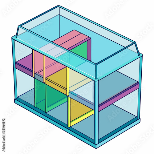 transparent acrylic organizer 