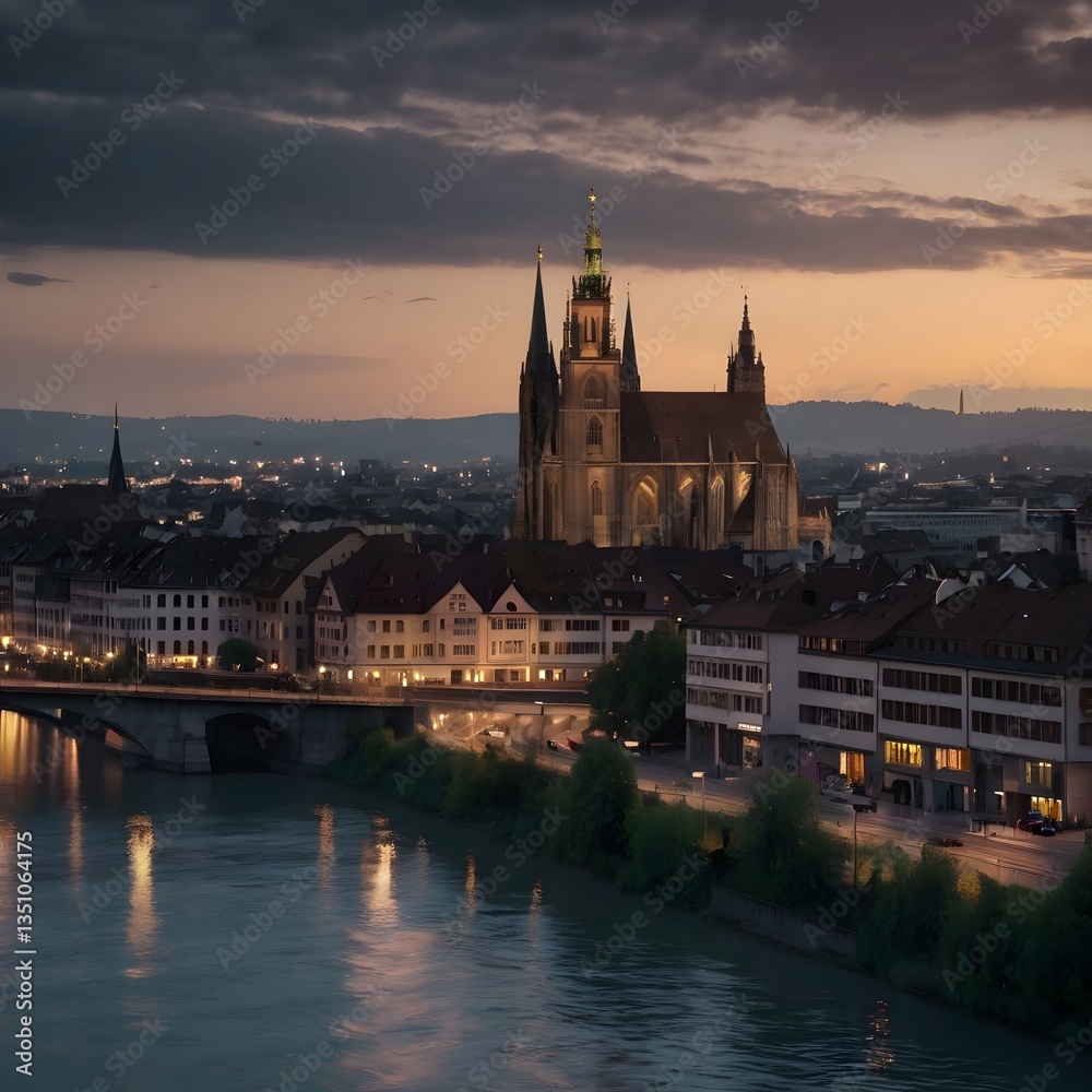 Fototapeta premium prague castle and charles bridge