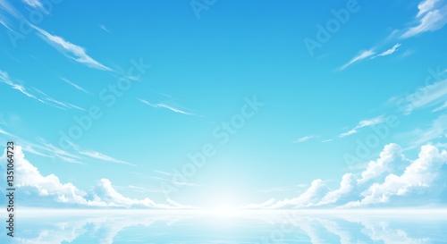blue sky with clouds Red Orange Yellow Pink Crimson Amber Gold Brown Burnt Orange Gold Scarlet Deep Brown gradient color background wallpaper 