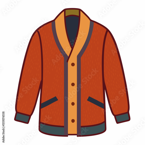 textured wool cardigan with open front