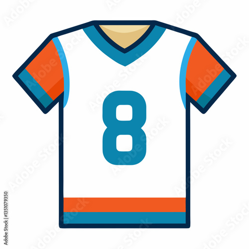 breathable mesh sports jersey with printed number