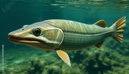 Stunning Underwater Image of a Large Fish
