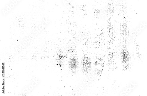 Abstract grunge halftone dotted background. Grunge black dost texture background.